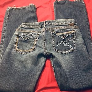 29/33silver Jeans-worn